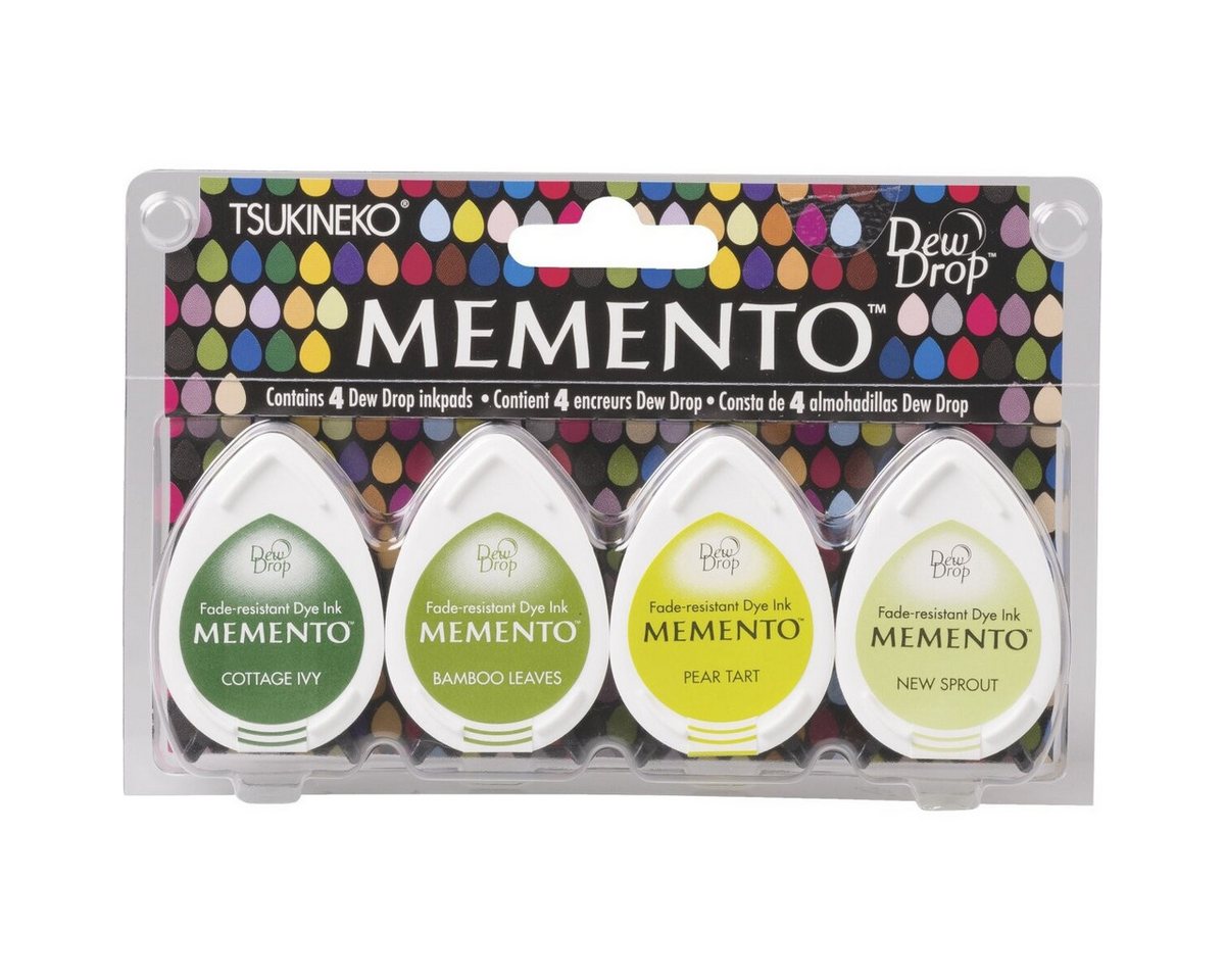 Knorr Prandell Stempel Stempelkissenset Memento Dew Drop Greenhouse Bild 2