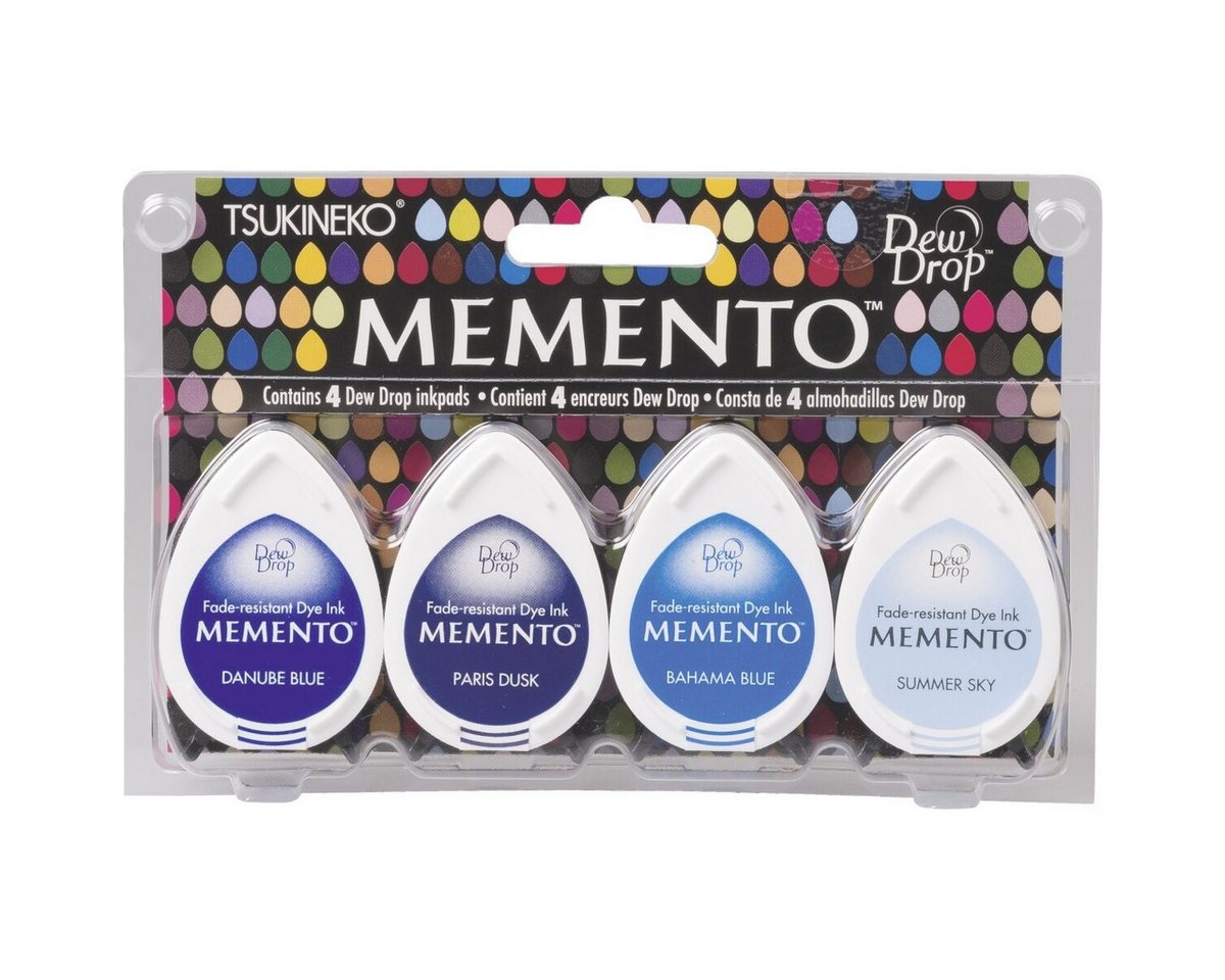 Knorr Prandell Stempel Stempelkissenset Memento Dew Drop Ocean Bild 4