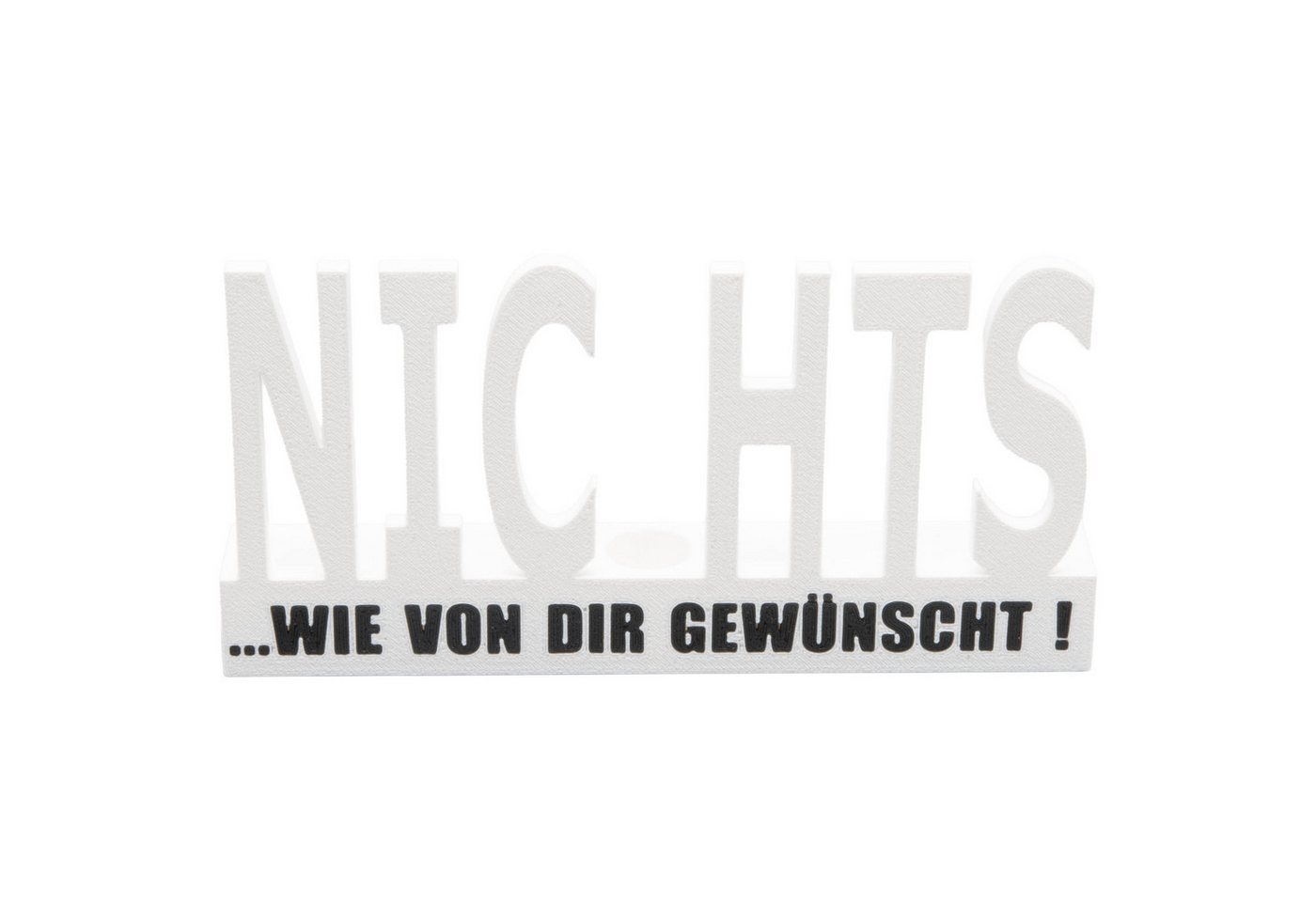 TSB Werk Geschenkpapier Geschenk Nichts NIX Geschenkidee Gutscheingeschenk, Geburtstag, Verpackung, NICHTS Bild 2