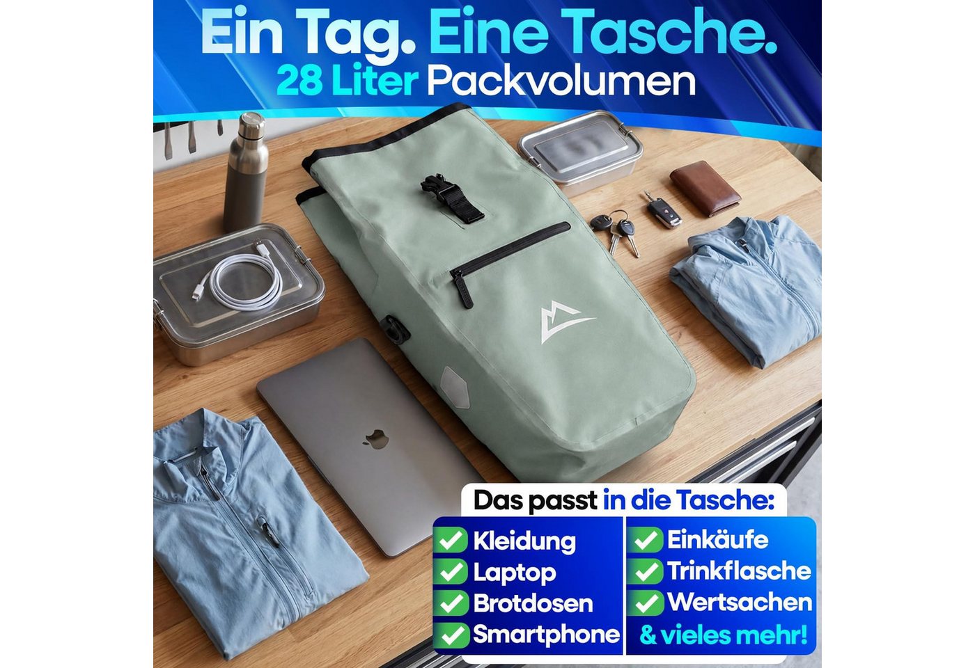 Nextcover Fahrradtasche Nextcover® Fahrradtasche für Gepäckträger