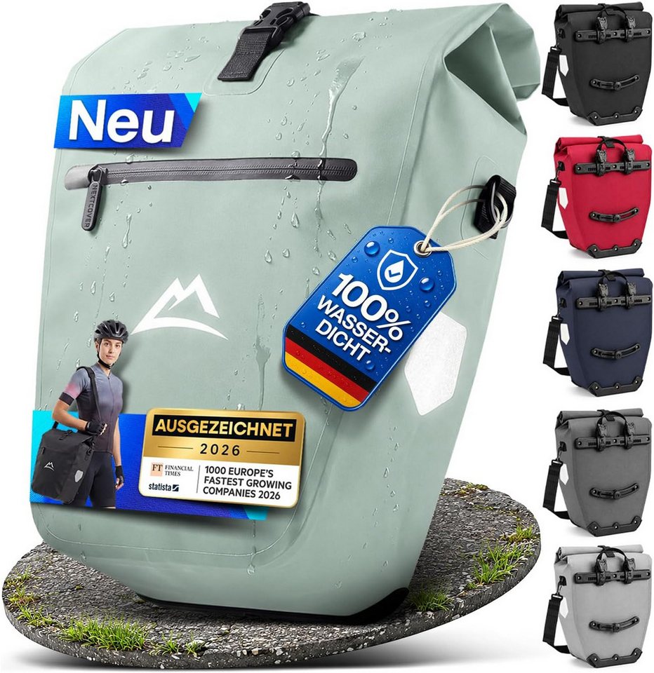 Nextcover Fahrradtasche Nextcover® Fahrradtasche für Gepäckträger Bild 4