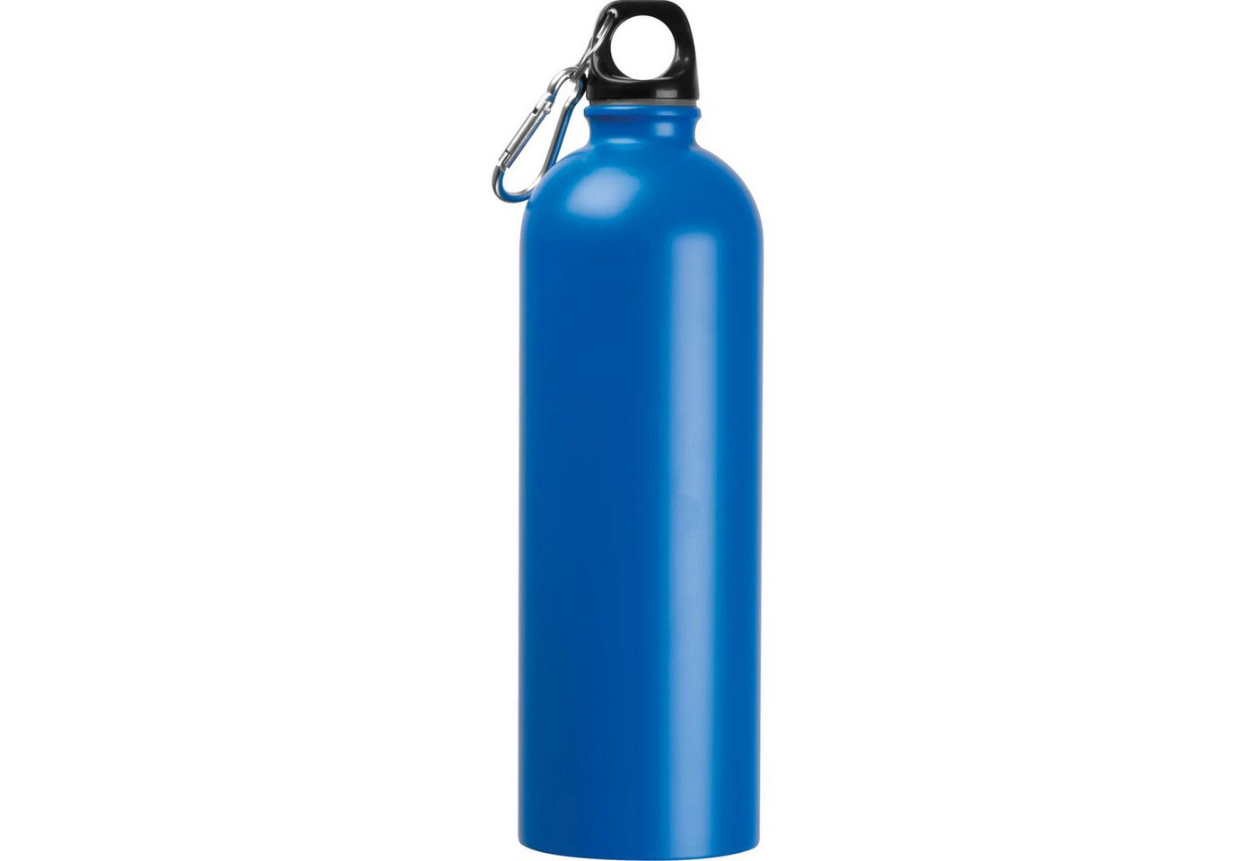 Easy Gifts Trinkflasche Edelstahl Trinkflasche / mit Karabiner / 750ml / Farbe blau Bild 2