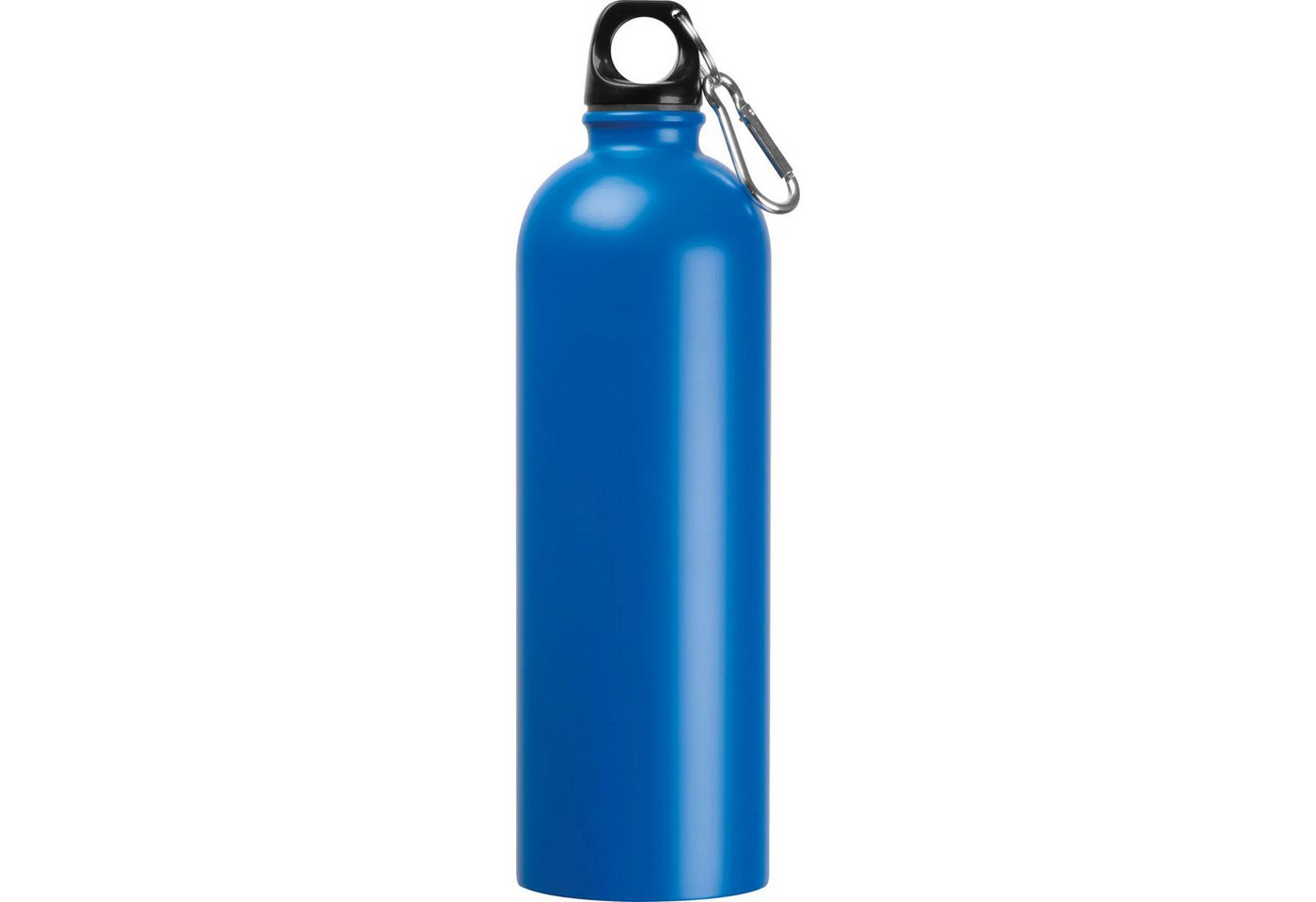 Easy Gifts Trinkflasche Edelstahl Trinkflasche / mit Karabiner / 750ml / Farbe blau Bild 5