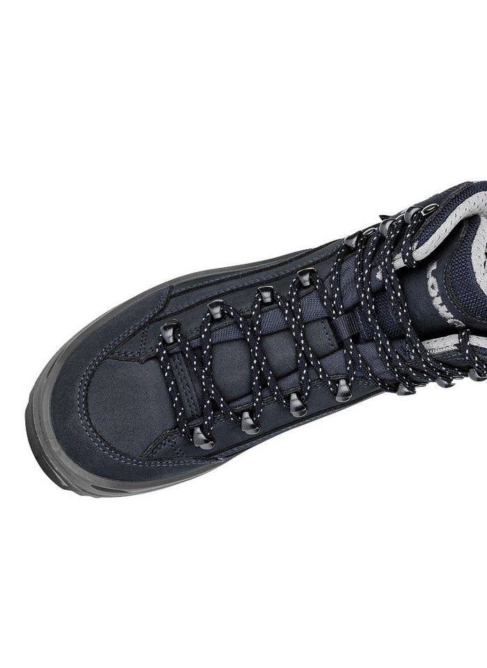 Lowa Renegade Mid GTX (All-Terrain, Nubukleder, wasserdicht) navyblau/grau Wanderschuh Bild 2