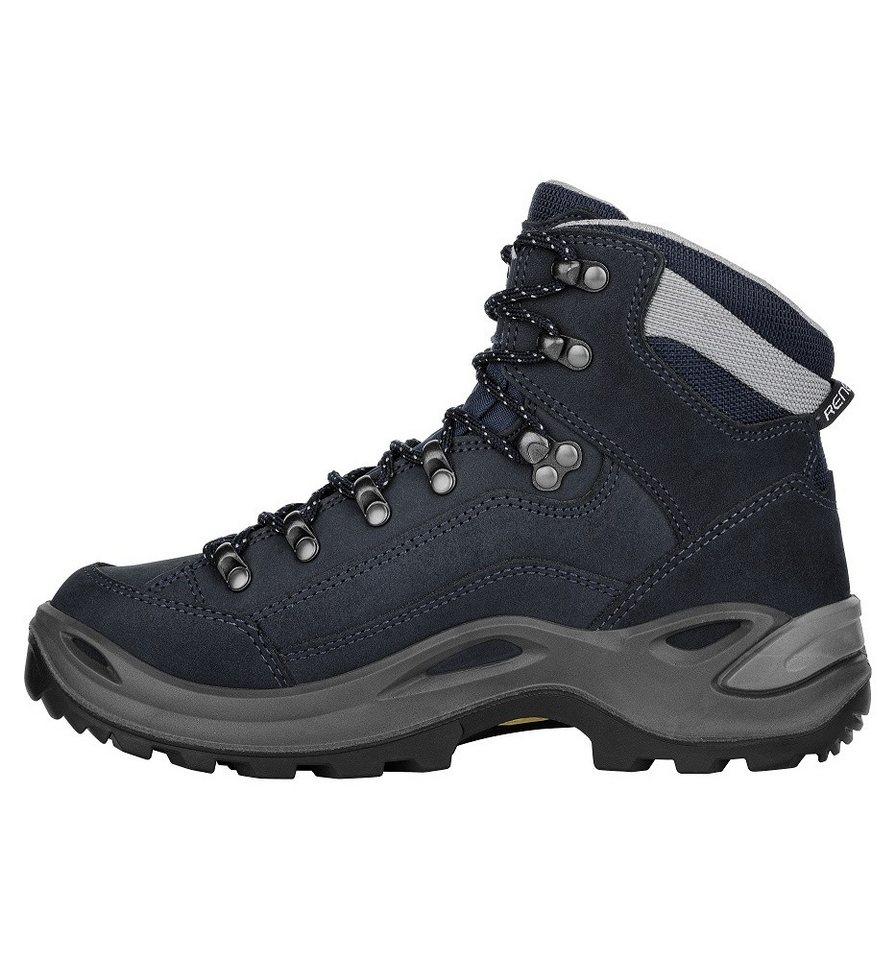 Lowa Renegade Mid GTX (All-Terrain, Nubukleder, wasserdicht) navyblau/grau Wanderschuh Bild 5