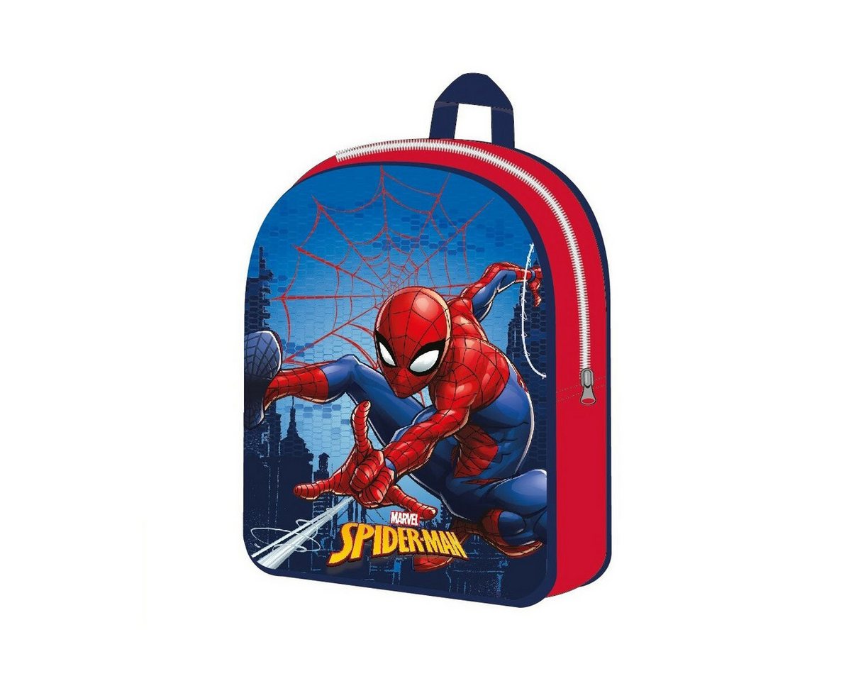 Spiderman Kinderrucksack Spiderman Rucksack Kinder – Wall-Crawler Tasche 30cm (1-tlg)