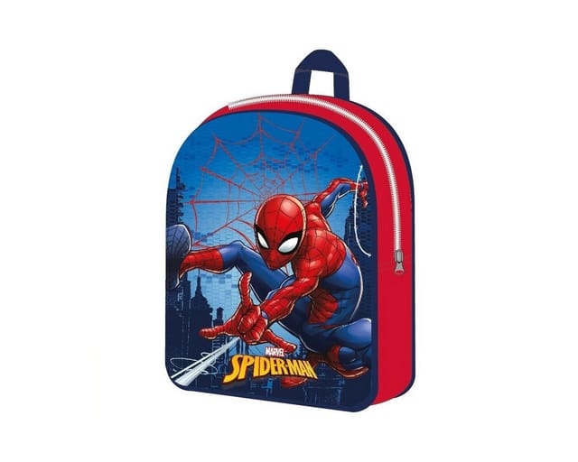 Spiderman Kinderrucksack Spiderman Rucksack Kinder – Wall-Crawler Tasche 30cm (1-tlg)