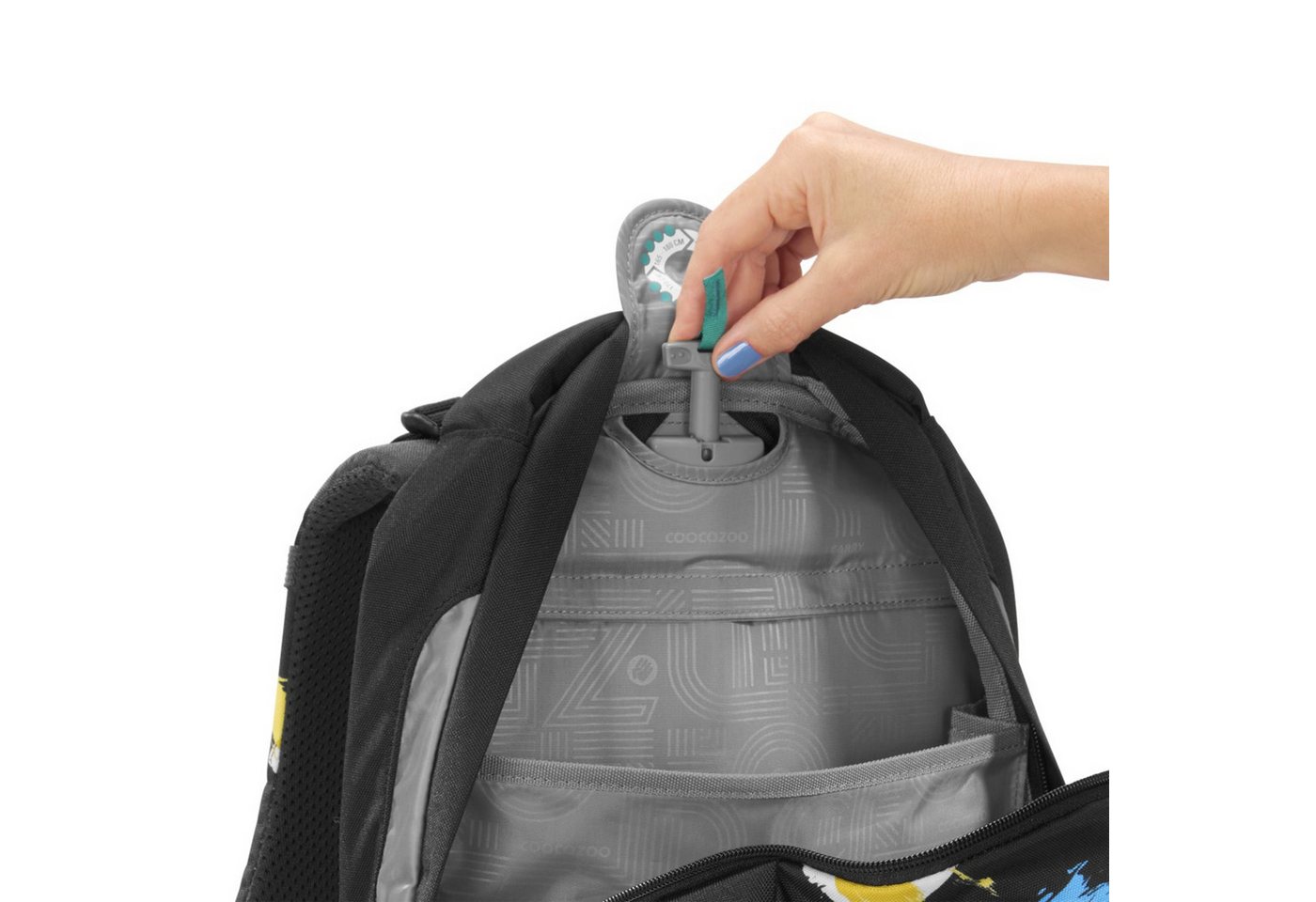 coocazoo Schulranzen Schulrucksack-Set MATE, Mäppchen Neon Pull-Over (3-tlg) Bild 3