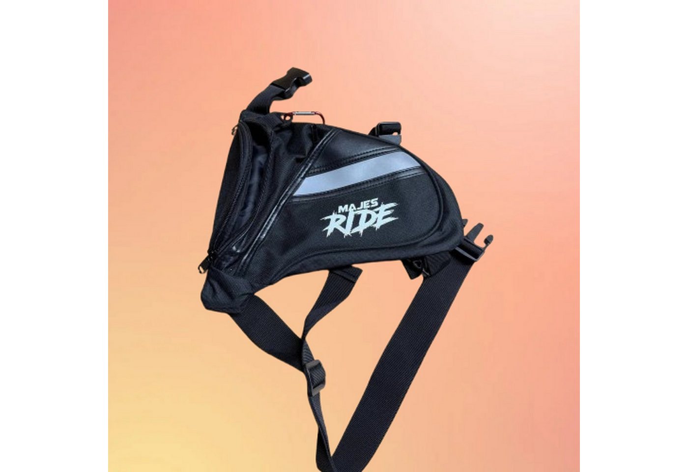 GD IMPORT Beintasche Majes Ride Motorrad Hüfttasche Oberschenkeltasche Biker Bild 2