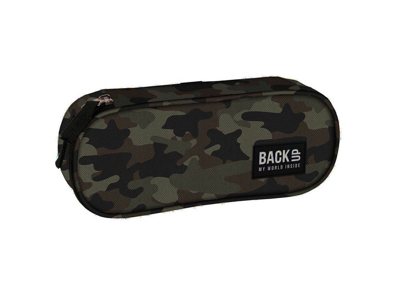 DERFORM Federtasche Camouflage Schlamper Etui Faulenzer Schlampermappe Stifte Mäppchen, Federmäppchen Bild 3
