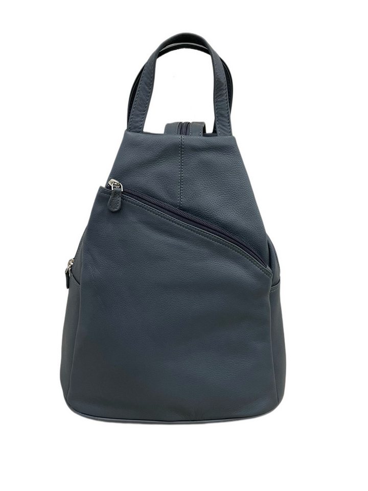 Cinino Cityrucksack C6080, Sicherheitsrucksack Lederrucksack Stadtrucksack Bild 3