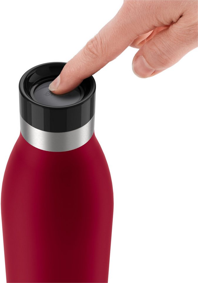 Emsa Isolierflasche Bludrop Rot, 0.7 L Bild 4