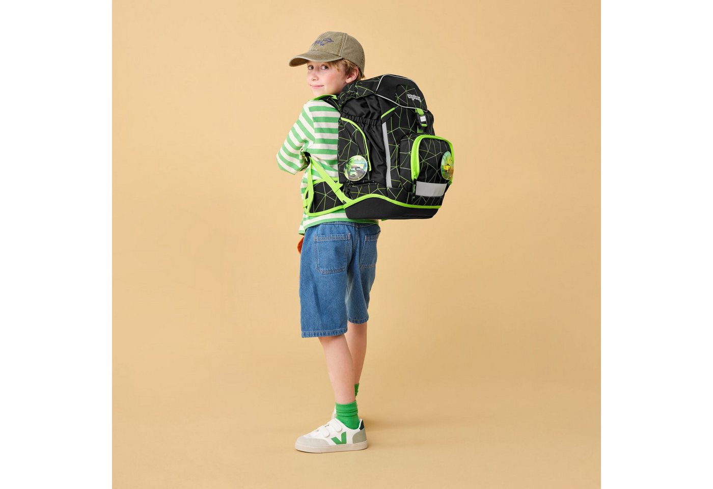 ergobag Schulranzen Schulranzen-Set PACK CyBär Race 6-teilig (6-teilig), ergonomisch, ab 1. Klasse, Your-Size-System Bild 4