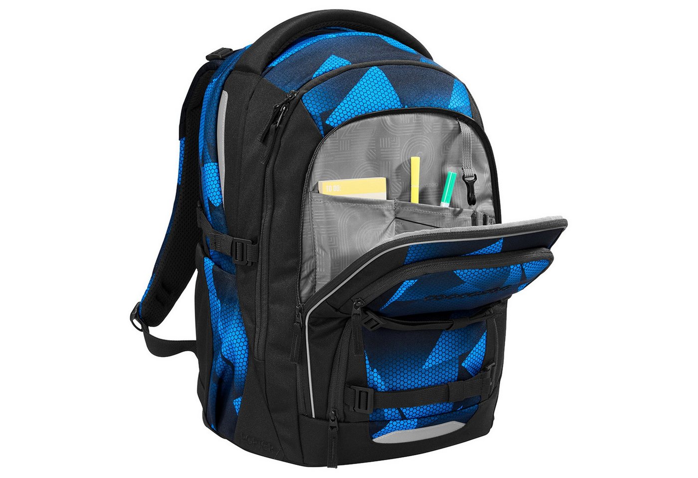 coocazoo Schulrucksack Porter - Schulrucksack 44 cm (Electric Ice) Bild 3
