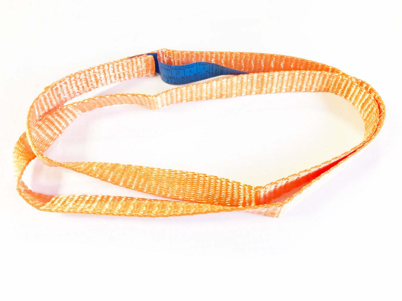 HEDEF HALAT Hebeband 500 kg 0.75 Meter Bandschlinge Rundschlinge Hebeschlinge, 1,5m