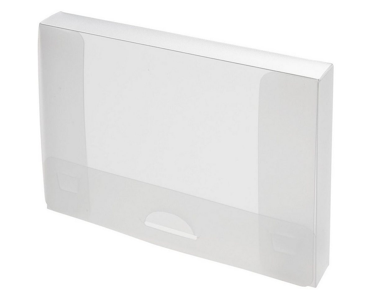 FOLDERSYS Fächermappe Dokumentenbox A5 PP 27mm farblos transluzent Bild 2