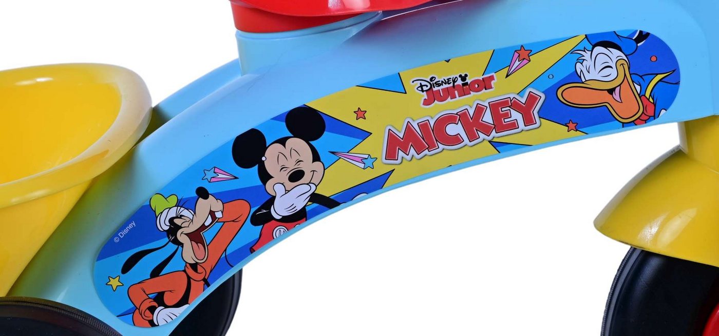 Volare Kinderfahrrad Dreirad Disney Mickey Fahrrad für Jungen Kinderrad in Rot Bild 3