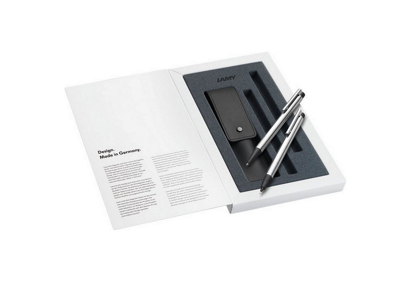 LAMY Kugelschreiber LAMY logo Set Kugelschreiber 205 mit Großraummine M 16 schwarz und Dru Bild 4