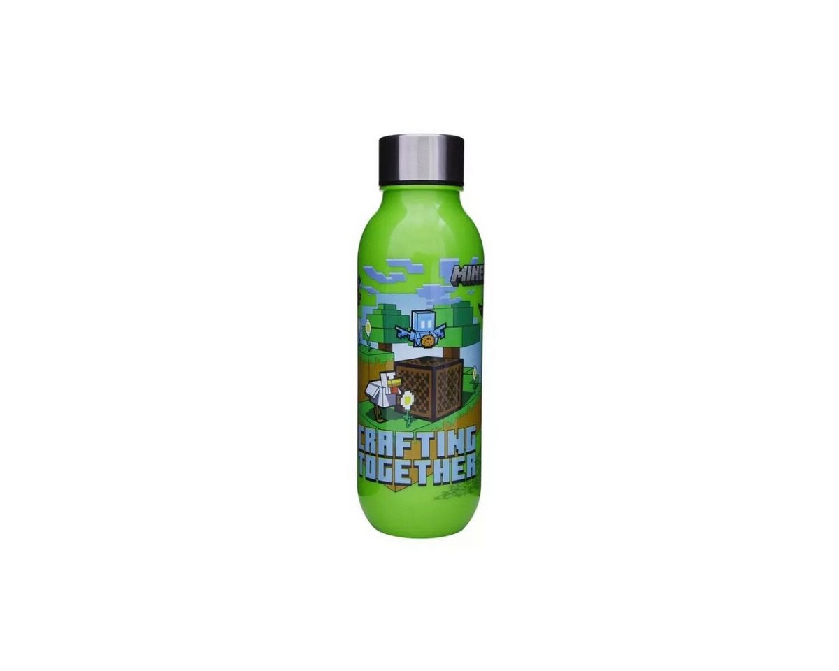 Minecraft Trinkflasche Minecraft Crafting Plastikflasche mit Schraubverschluss 640 Bild 2