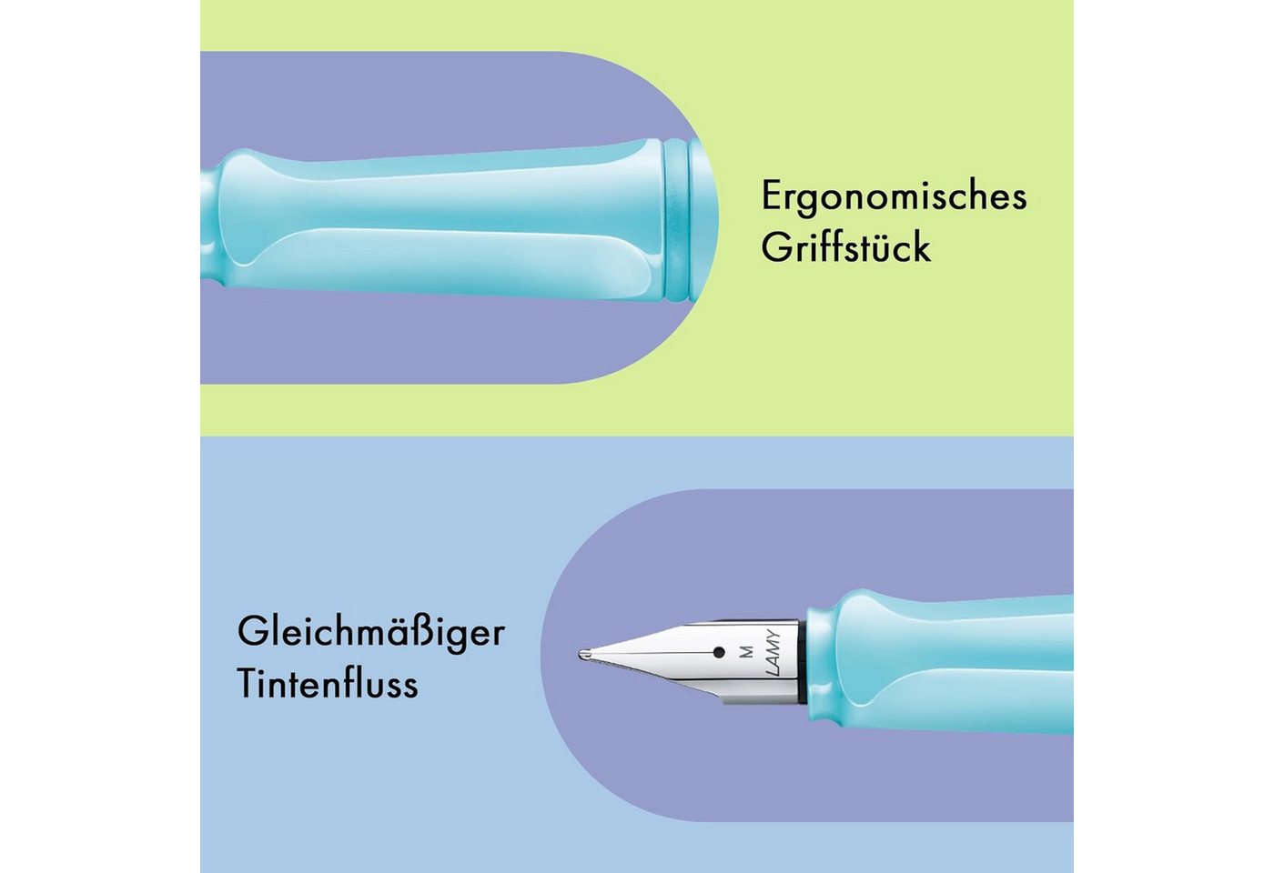 LAMY Füllhalter LAMY Füller Safari 0D0 AQUASKY Hellblau Stärke F Bild 2