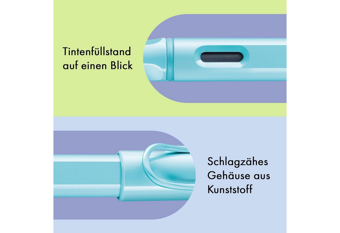 LAMY Füllhalter LAMY Füller Safari 0D0 AQUASKY Hellblau Stärke F Bild 3