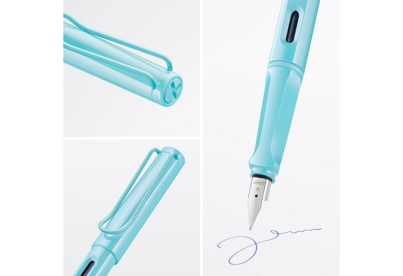 LAMY Füllhalter LAMY Füller Safari 0D0 AQUASKY Hellblau Stärke F Bild 4