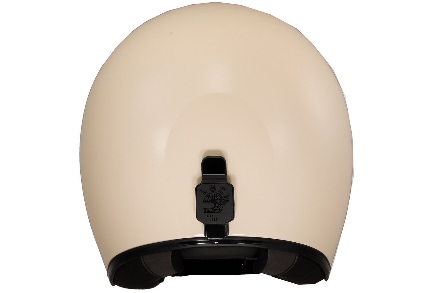 LS2 Motorradhelm LS2 OF601 Bob II Solid Jethelm Creme L (1er Set), jethelm für motorrad Bild 4