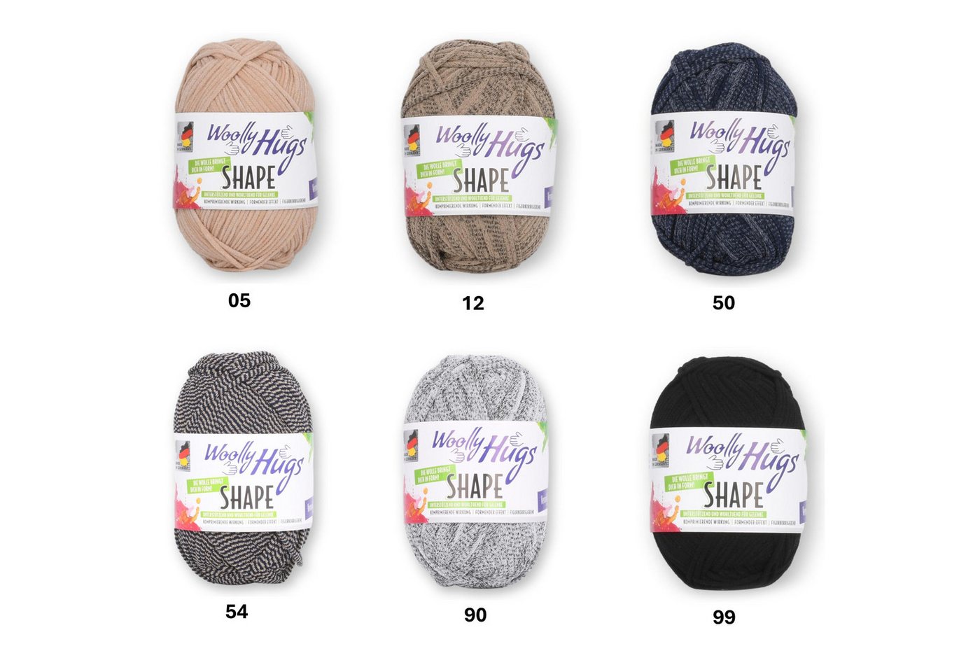 Prolana Woolly Hugs Shape Häkelwolle
