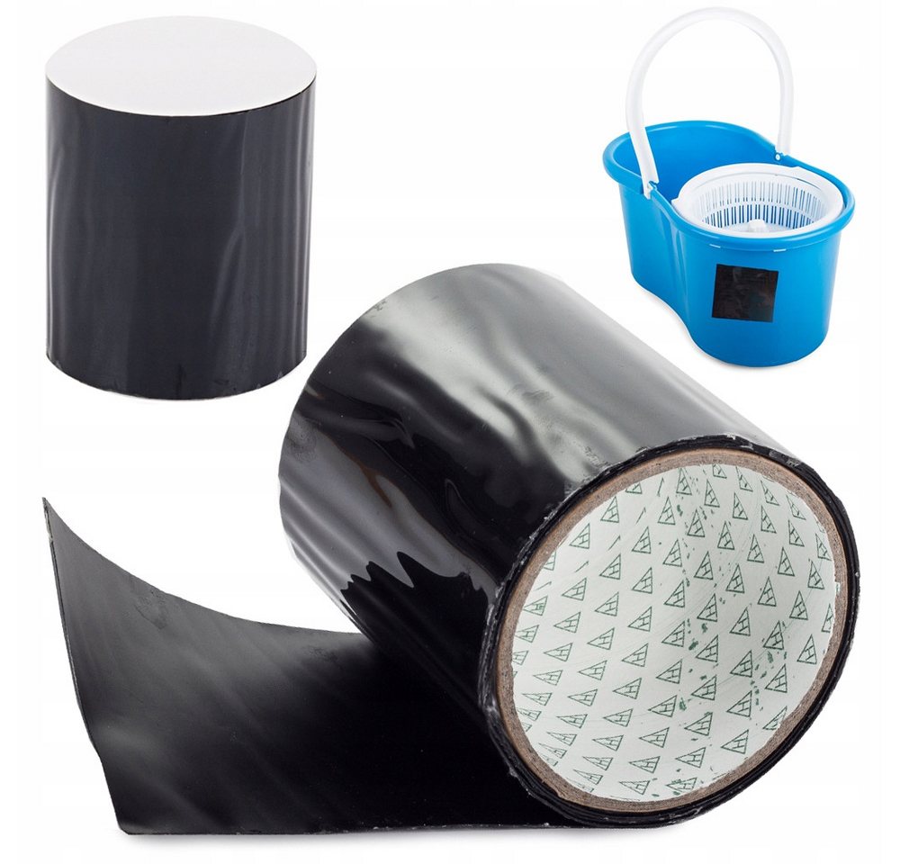 VERK GROUP Klebeband Reparatur Klebeband Wasserdicht Dichtungsband 10 cm x 1 m (1-St) Wasserdicht, Unter Wasser anwendbar Bild 5