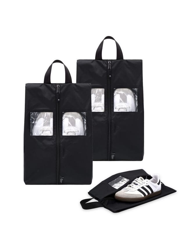 TRAVEL DUDE Kofferorganizer Schuhtaschen 2er Set (2er Set, 2er Set), Wasserabweisend