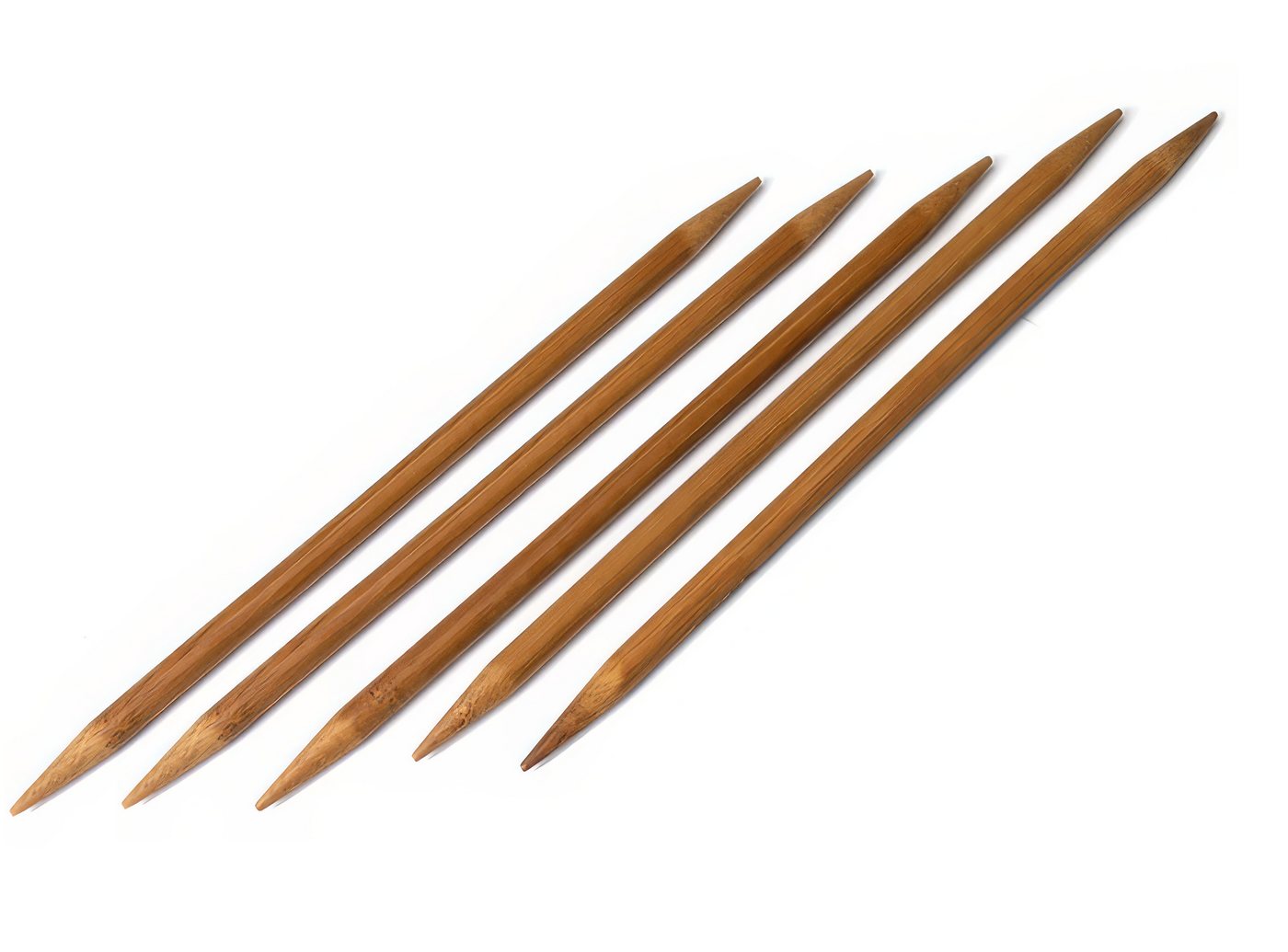 Yudu Stricknadeln 40er Stricknadeln Nadelspiel 2–10 mm Bambus Bild 2