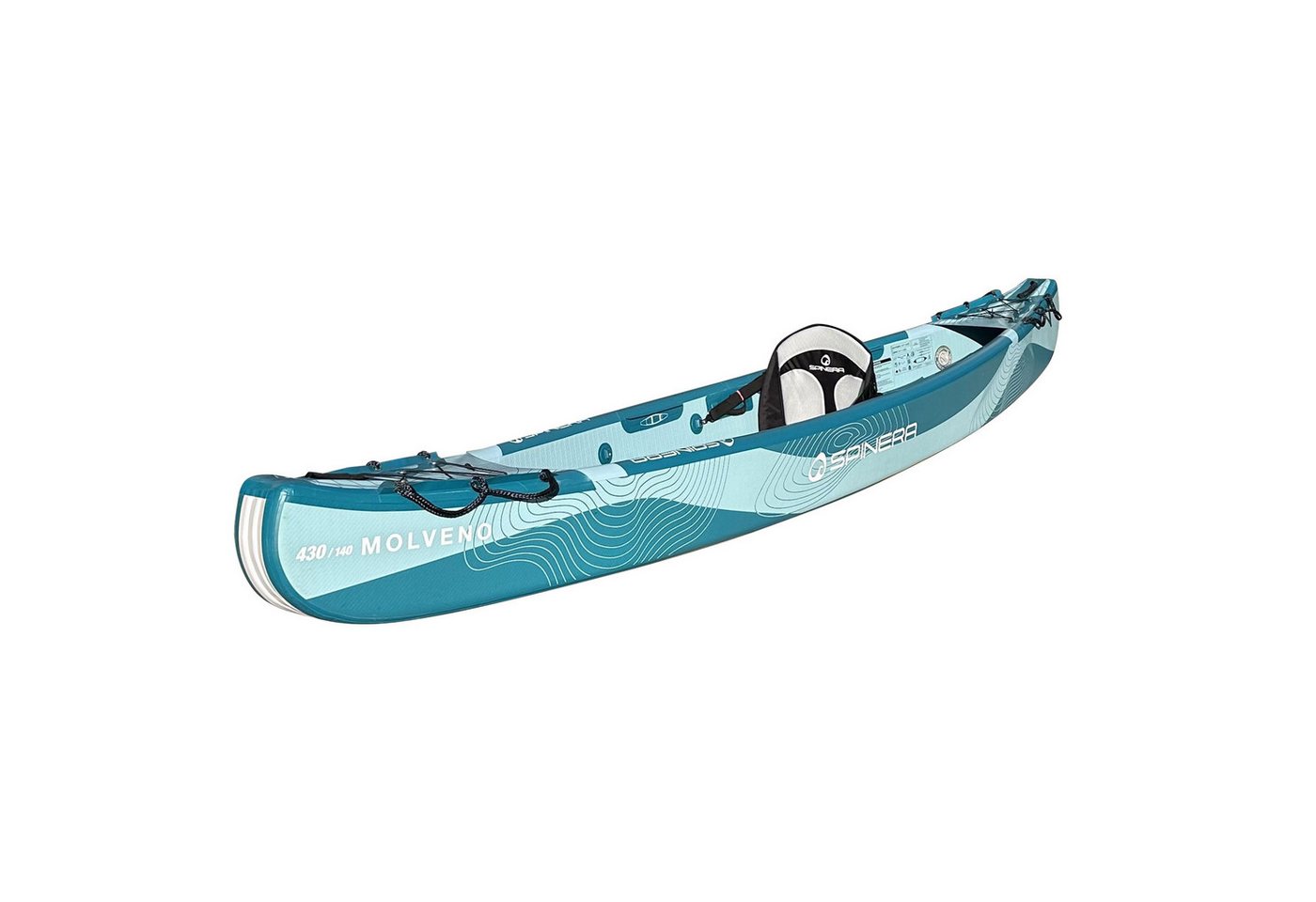 Spinera Tourenkajak SPINERA Molveno 430 HDDS Kajak 2 Personen inflatable Kanau