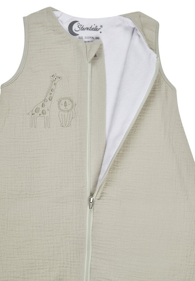Sterntaler® Babyschlafsack Schlafsack mit Beinen 104/110 Safari (1 tlg)