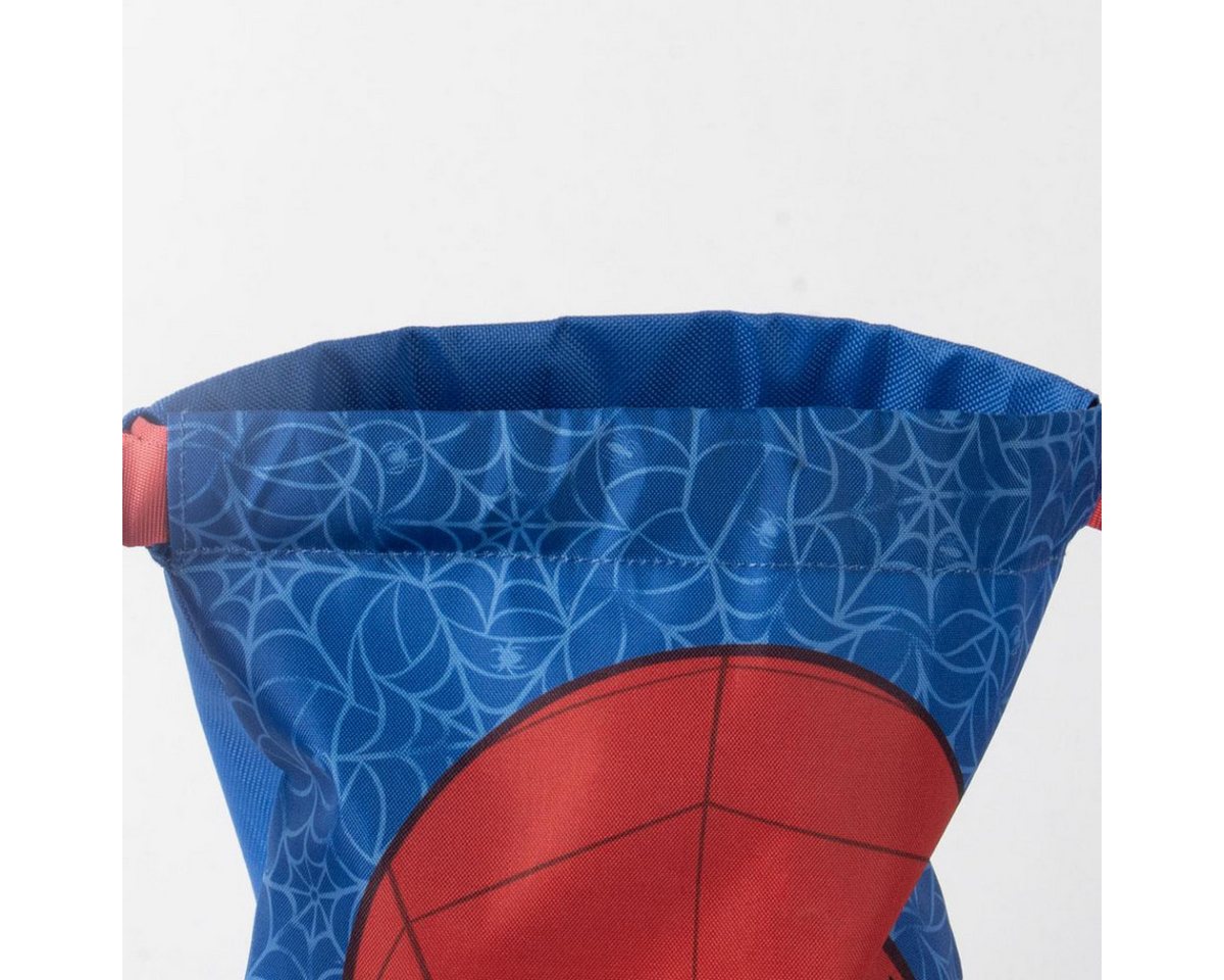 Spiderman Turnbeutel Schulbeutel Kinder Sportbeutel Schule Freizeit (1-tlg) Bild 5