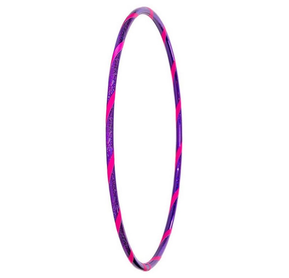 Hoopomania Hula-Hoop-Reifen Glamour Kinder Hula Hoop, Ø70cm, Violett-Pink Bild 3
