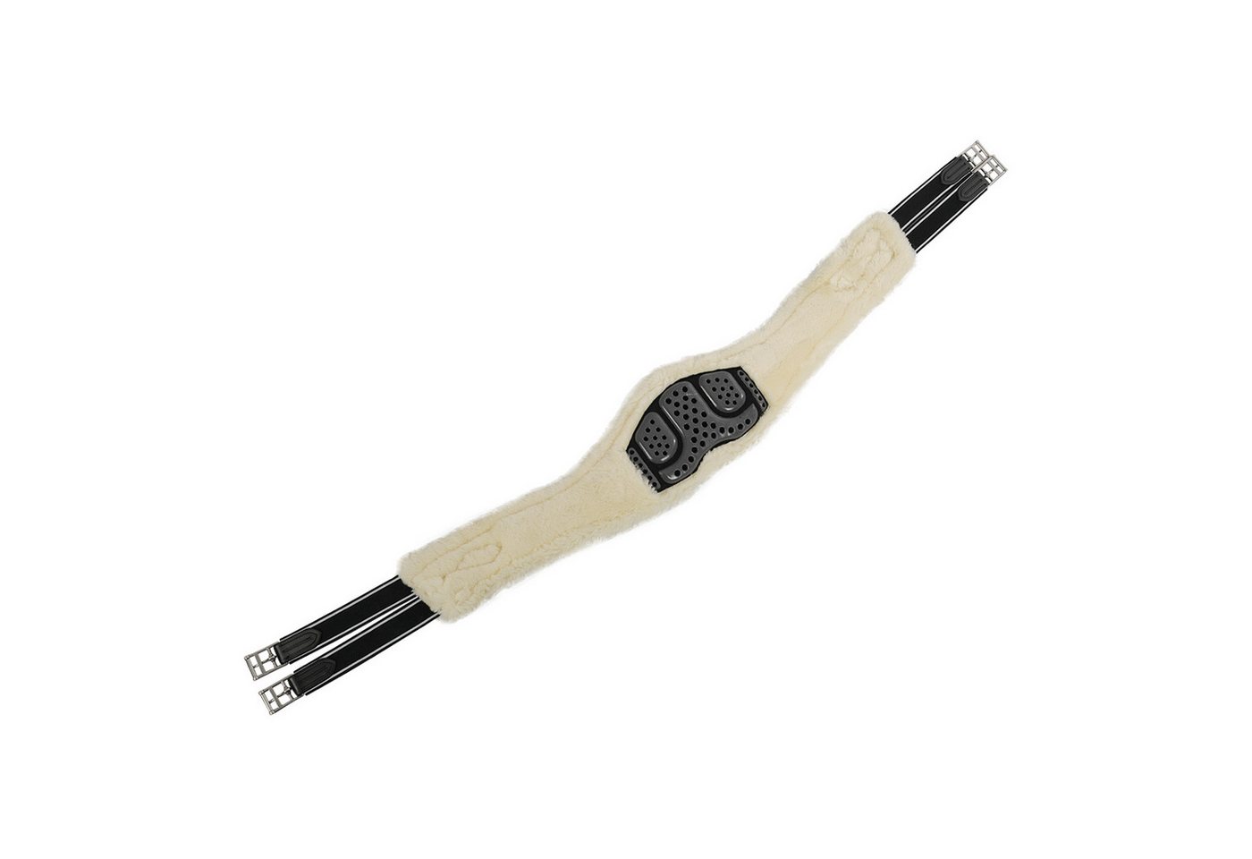 Acavallo Sattelgurte Acavallo Langgurt Anatomic PVC+Gel mit Eco-Wolle Bild 5