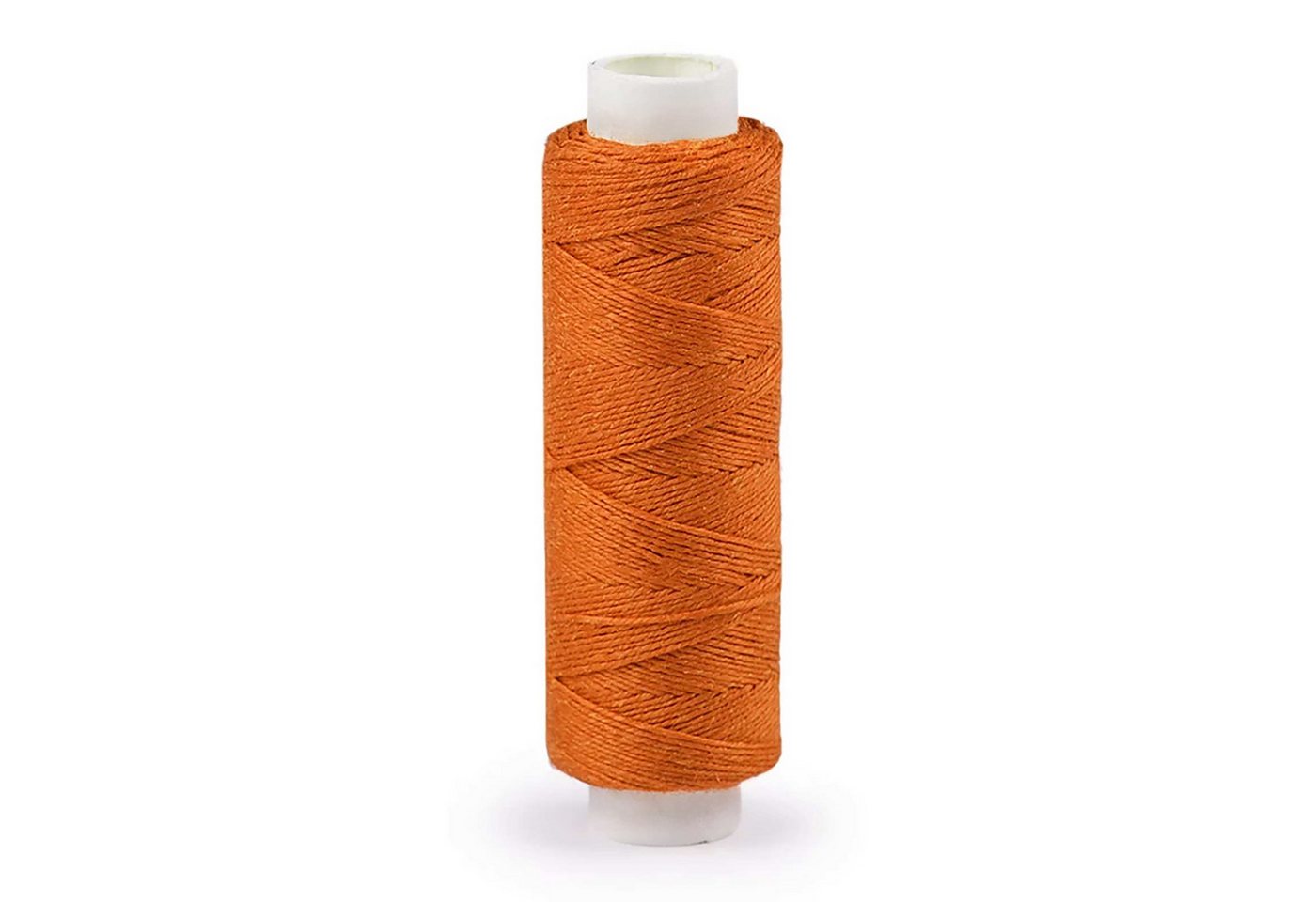maDDma 50m Nähgarn Leinengarn Klöppelgarn Zwirn, 50 m, orange Bild 3