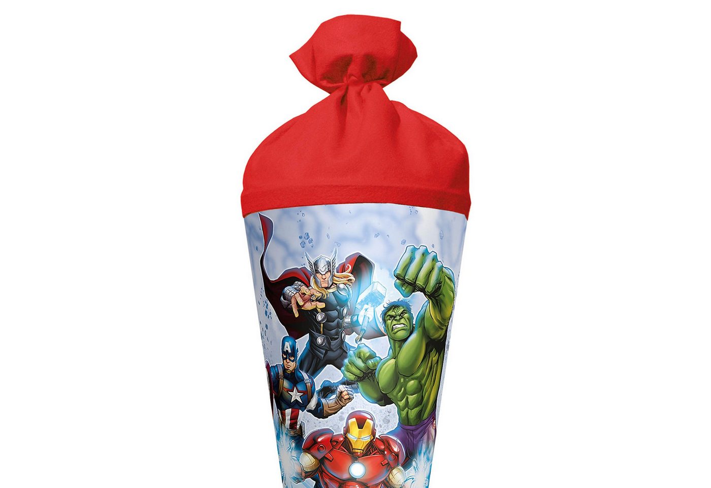 Roth Ideen Schultüte Roth Marvel Avengers Schultüte 70 cm rund Filzverschluss