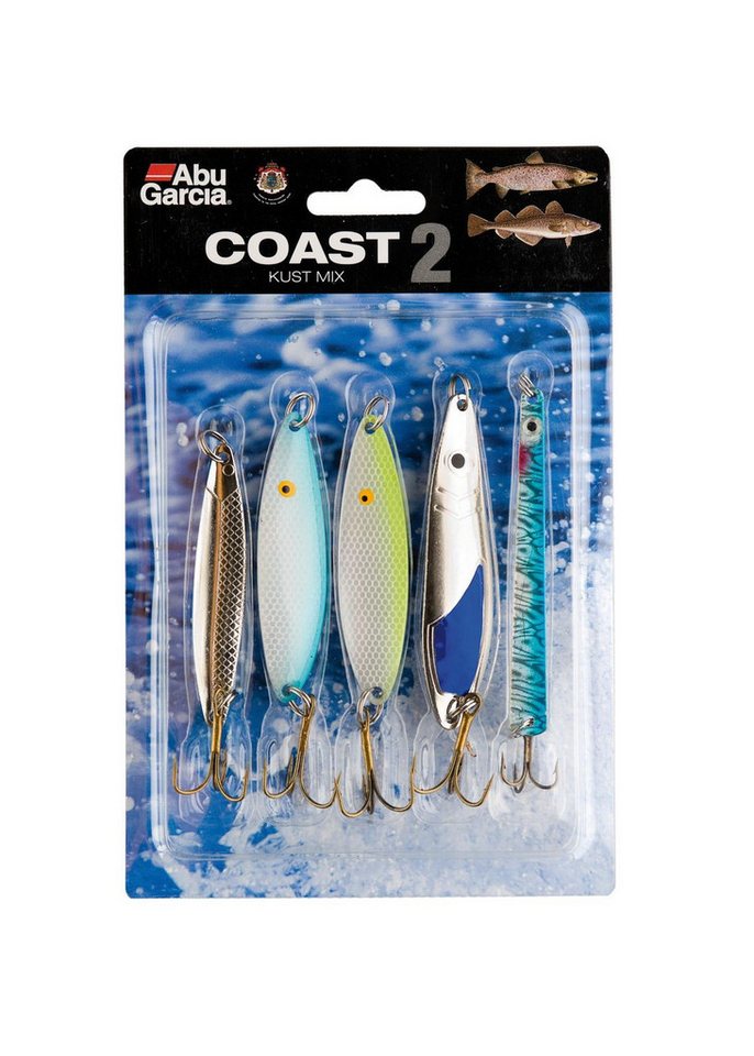 Abu Garcia Kunstköder Abu Garcia Coast Mix 2 - 5 Meerforellenköder im Set