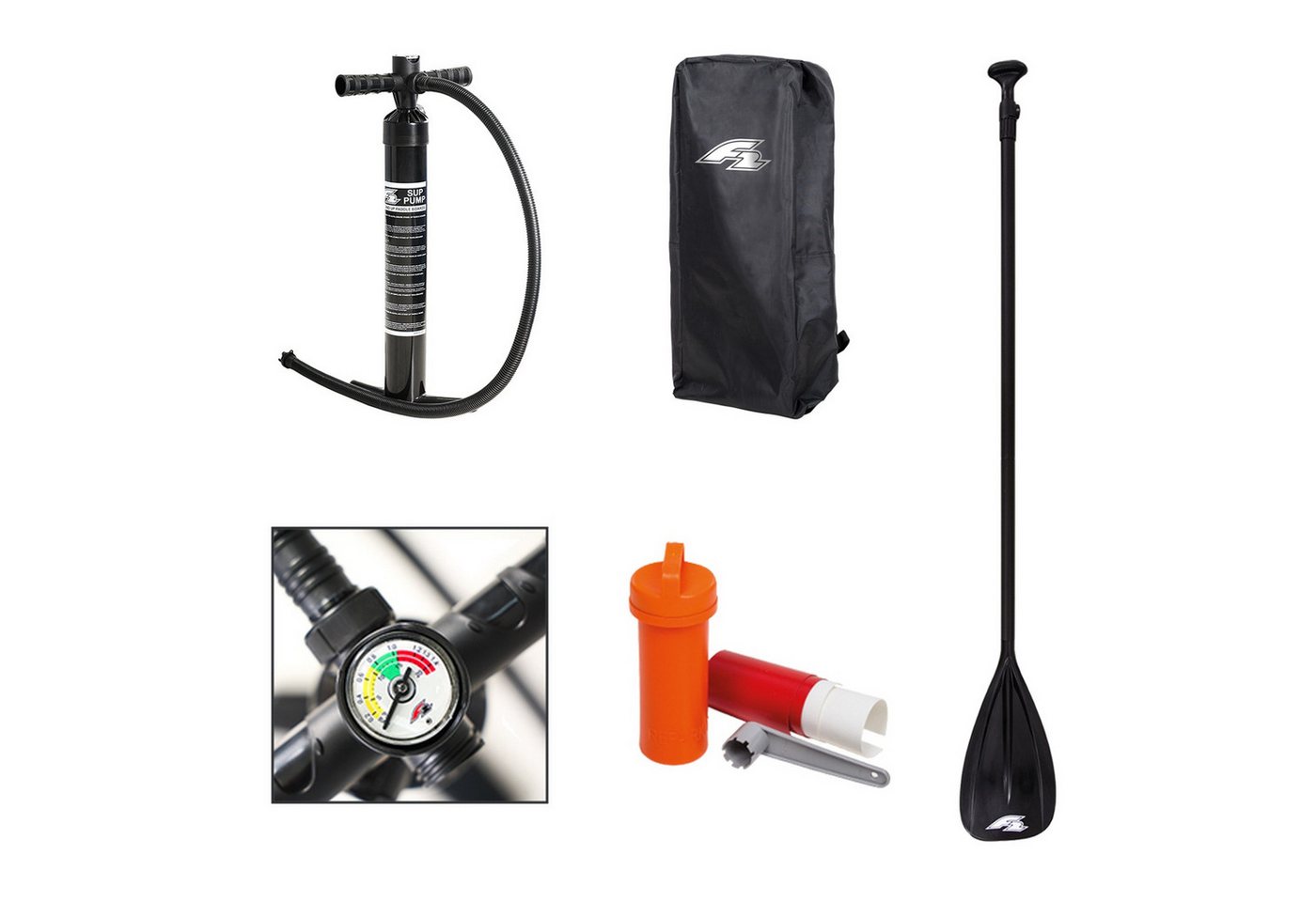 F2 SUP-Board F2 Set Stand Up Paddle Board SUP Basic Zubehör Paket Bild 2