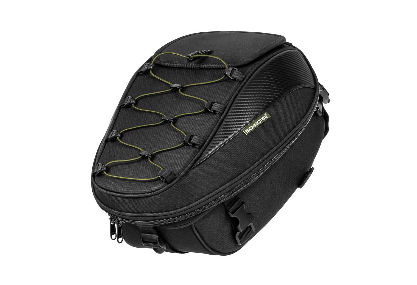 SCHNORR Rucksack Hecktasche Motorrad TB30 mit Tragegurten für Kawasaki Z 650 Bild 5