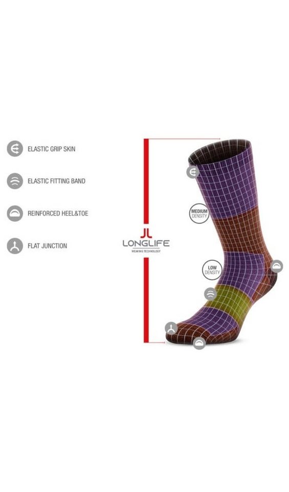 Accapi Wandersocken Crew Outdoor Light grau - 1 Paar Bild 2
