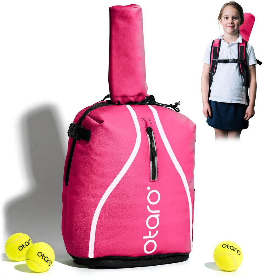 Otaro Tennisrucksack Kinder Tennisrucksack mit Schuhfach, Kids 19L Bild 3