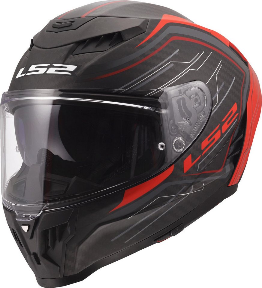 LS2 Motorradhelm FF807 Dragon Subic Helm, Notfallsystem-Polsterung (EQRS),Pinlockscheibe enthalten Bild 4