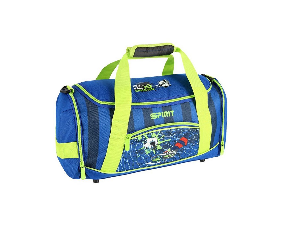 Spirit Sporttasche TTS Sporttasche FUSSBALL Tragegriffe Klettsicherung Schulterriemen Gur