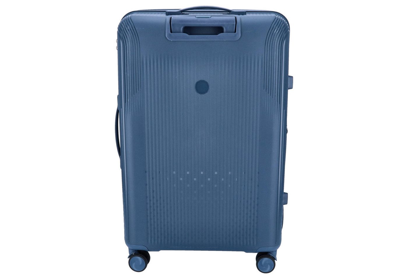DYX Koffer DYX 4 Rollen Koffer L 76 cm Palermo blau, 4 Rollen Rollen