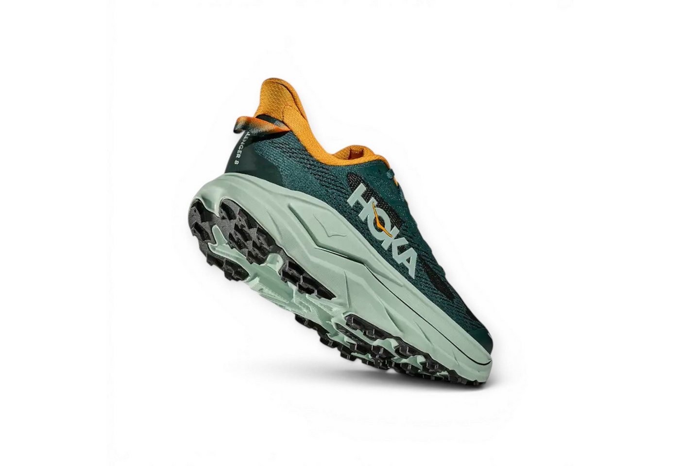Hoka One One Challenger 8 dunkelgrün Herren Laufschuh