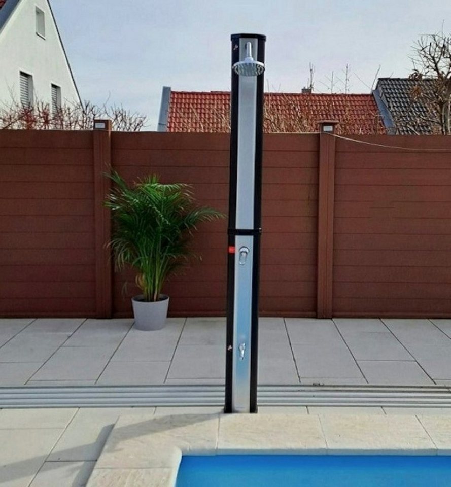 CARIBIC Gartendusche 40L Solardusche CARIBIC BIG Pooldusche Außendusche Gartendusche Dusche