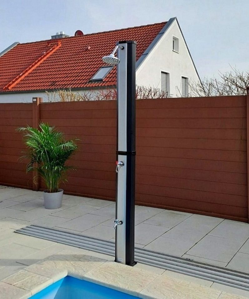 CARIBIC Gartendusche 40L Solardusche CARIBIC BIG Pooldusche Außendusche Gartendusche Dusche Bild 3