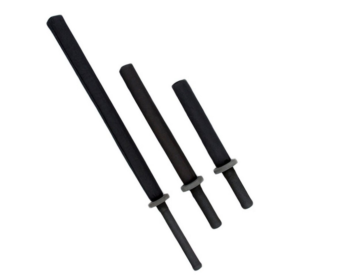 BAY-Sports Holzschwert Chanbara Trainingsschwert Schaumstoff Überzug Übungsschwert Soft Sport (44, 60 oder 95 cm, 1 Stück), Keine Verletzungsgefahr durch Schaumstoffmantel, biegsam, 3 Längen